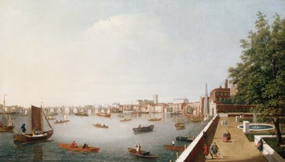 Vue de la Tamise depuis la terrasse de l